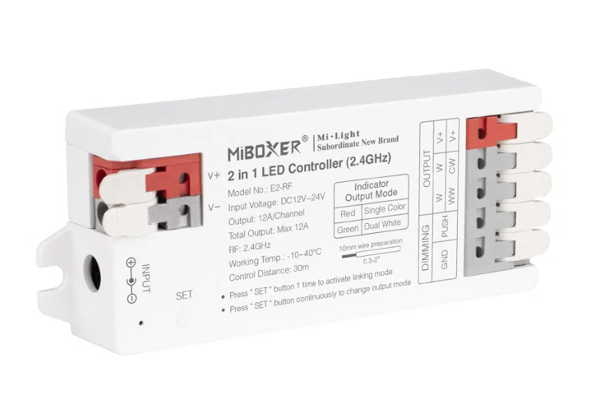 E2-RF 2 in 1 LED ohjain /RF Mi-Boxer